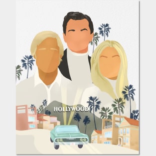 Once upon a time in Hollywood Posters and Art